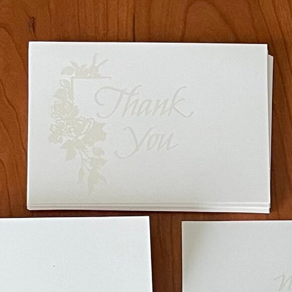 "Thank You" Gift Bags and Note Cards Set, 10 of Each - Picture 5 of 6